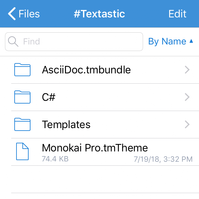 textastic custom syntax highlighting